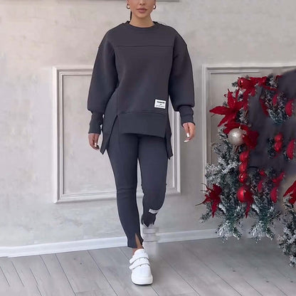 Women's Casual Sweatshirt Pantyhose Set 🔥HOT 50% OFF🔥