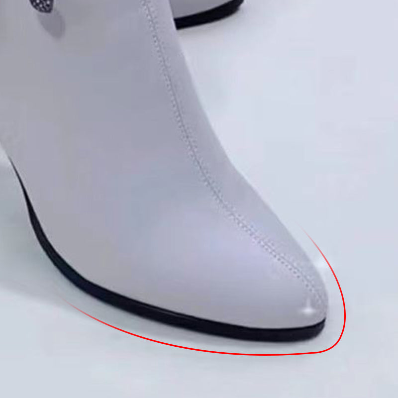 🔥HOT SALE 49% - Fashion pointed ankle boots with bow