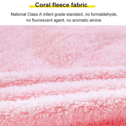 Faux Coral Fleece Absorbent Bath Towel - Nice Gift