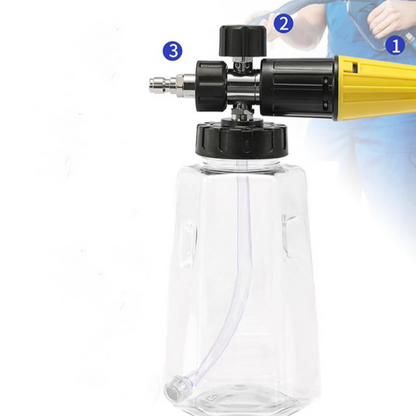 🔥New Arrival  34% OFF🔥Dual-Head Foam Sprayer for Car Washing