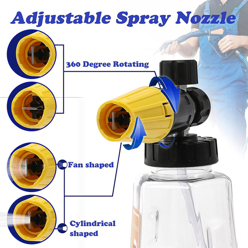 🔥New Arrival  34% OFF🔥Dual-Head Foam Sprayer for Car Washing