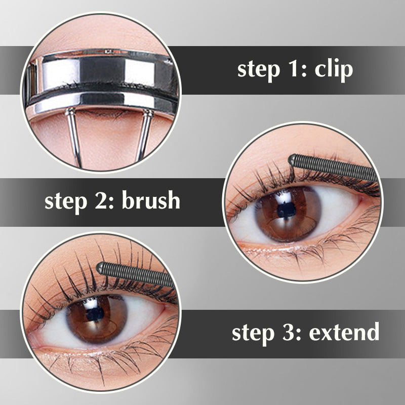 🎉Buy 2 Get 1 Free🎉3D Curling Metal Wand Mascara-Waterproof & Long-Lasting