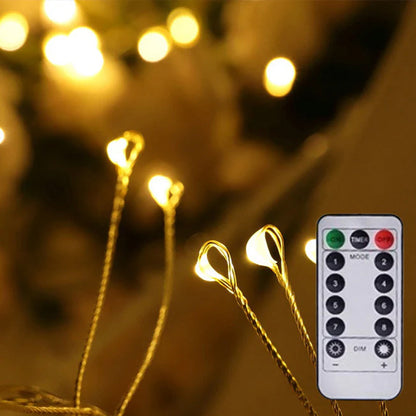 🎅 Saint's Day Exclusive Offer! 50% Off ✨ Click and ApplyCopper Wire Firecracker Light String