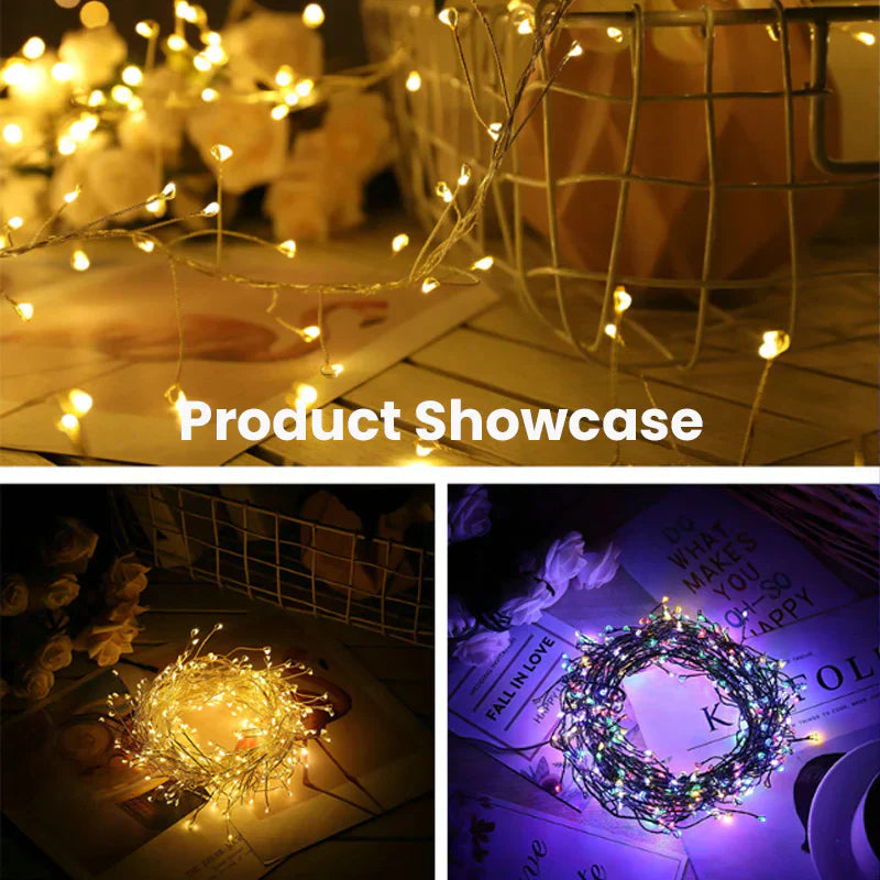 🎅 Saint's Day Exclusive Offer! 50% Off ✨ Click and ApplyCopper Wire Firecracker Light String