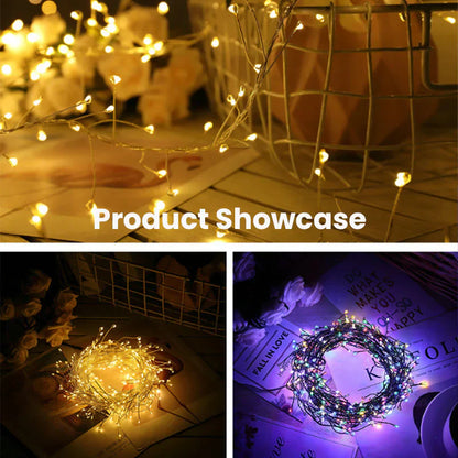 🎅 Saint's Day Exclusive Offer! 50% Off ✨ Click and ApplyCopper Wire Firecracker Light String