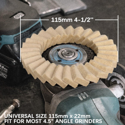 🔥Buy 1 Get 1 Free🔥Wool felt flap disc polishing disc