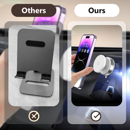 📱 BUY 2 GET 1 FREE! 🚗 360° Rotating Phone Holder – Vacuum Suction, Strong Grip & Universal Compatibility 🔄