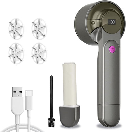 🔥Last Day Sale - 49% OFF🎁 2 in 1 Electric Lint Remover