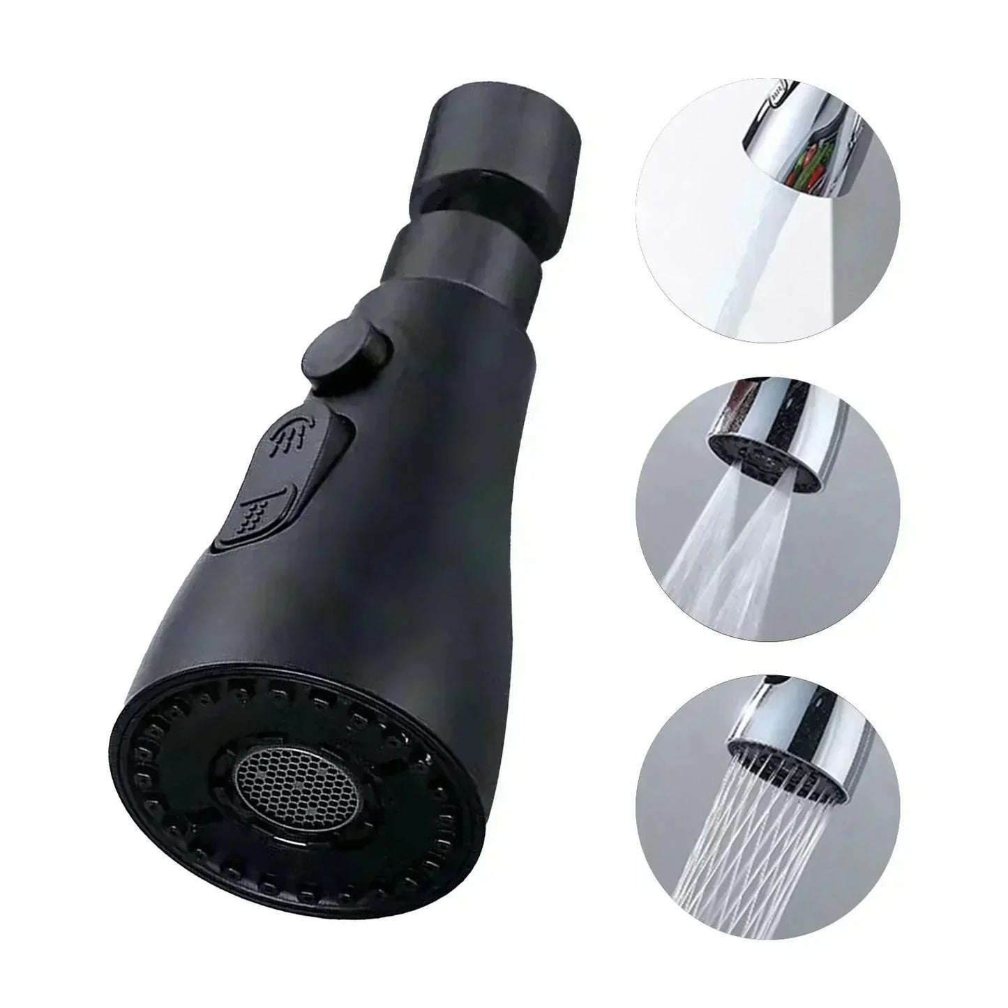 🔥Last Day £9.77!!⚡50K+ SOLD!🏠720° Rotatable 3 Function Kitchen Faucet Spray Head