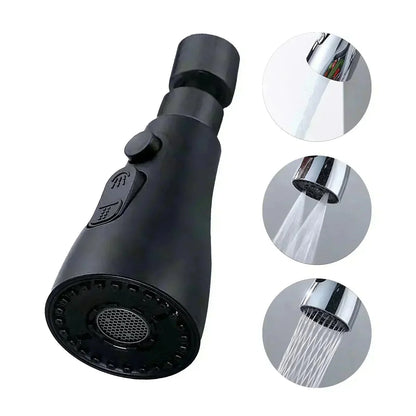 🔥Last Day £9.77!!⚡50K+ SOLD!🏠720° Rotatable 3 Function Kitchen Faucet Spray Head