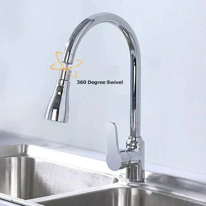 🔥Last Day £9.77!!⚡50K+ SOLD!🏠720° Rotatable 3 Function Kitchen Faucet Spray Head