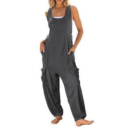 🔥hot sale🔥 - Women's Sleeveless Baggy Jumpsuit🎀