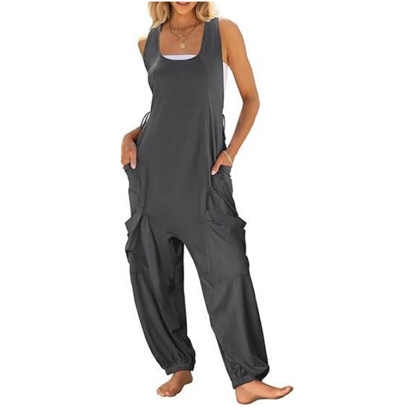 🔥hot sale🔥 - Women's Sleeveless Baggy Jumpsuit🎀