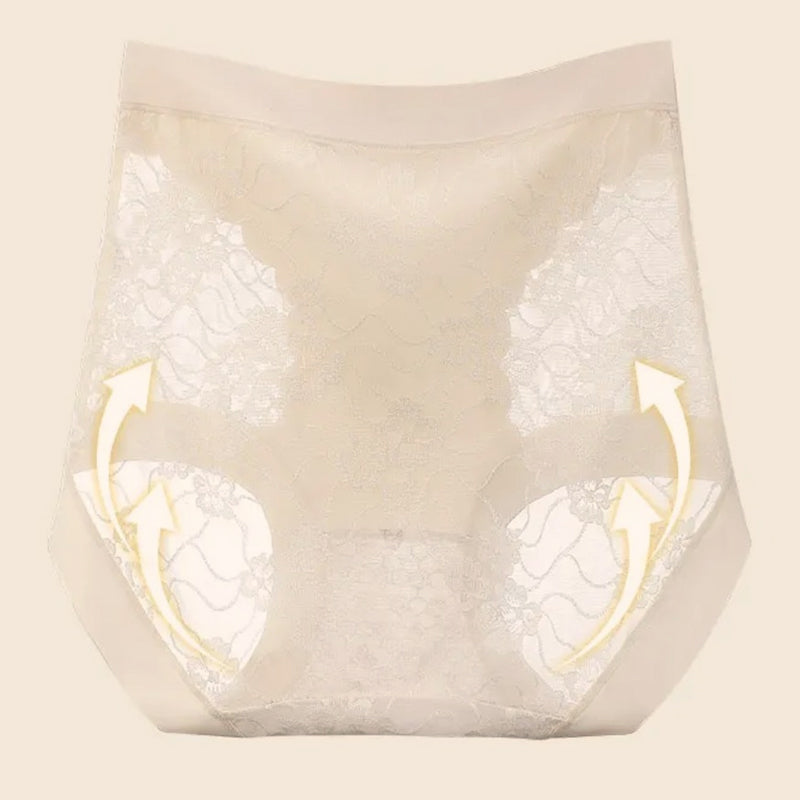 🔥2025 Hot Sale🔥Seamless High Waist Lace Panties for Women