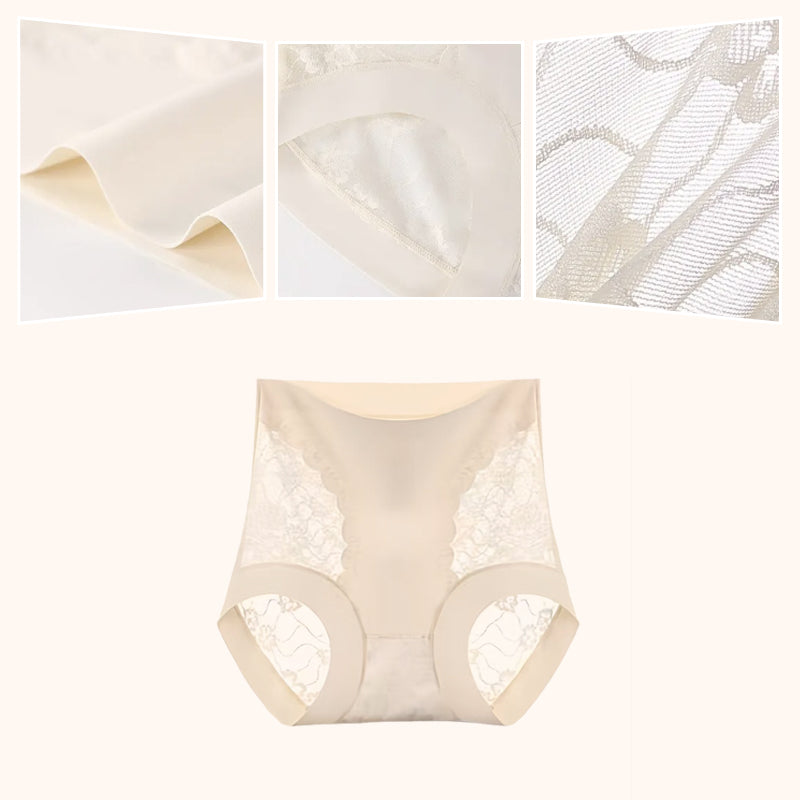 🔥2025 Hot Sale🔥Seamless High Waist Lace Panties for Women