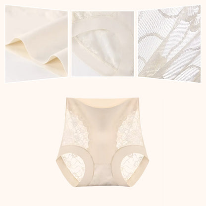 🔥2025 Hot Sale🔥Seamless High Waist Lace Panties for Women