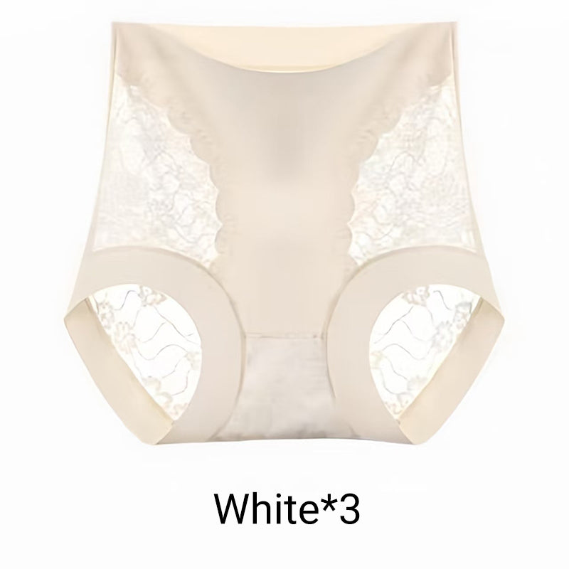 🔥2025 Hot Sale🔥Seamless High Waist Lace Panties for Women