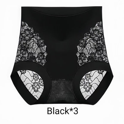 🔥2025 Hot Sale🔥Seamless High Waist Lace Panties for Women