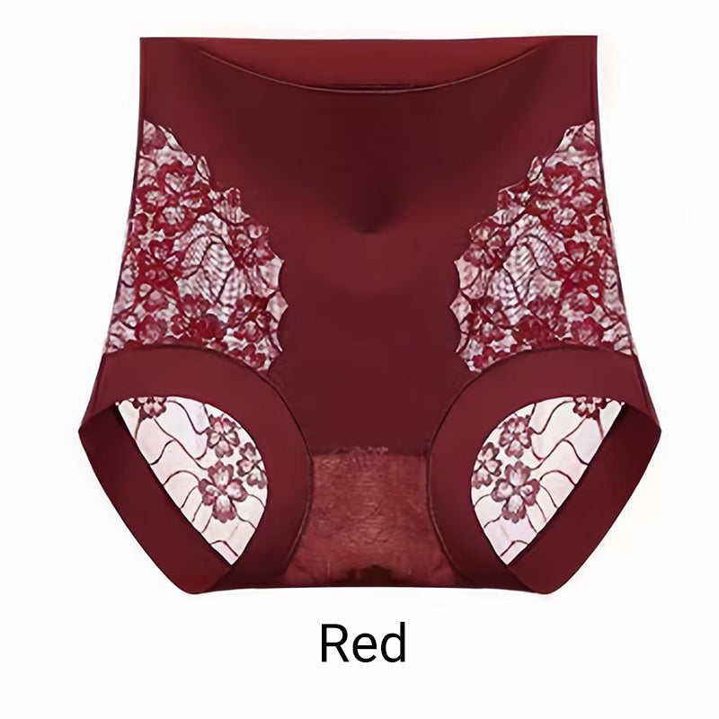 🔥2025 Hot Sale🔥Seamless High Waist Lace Panties for Women