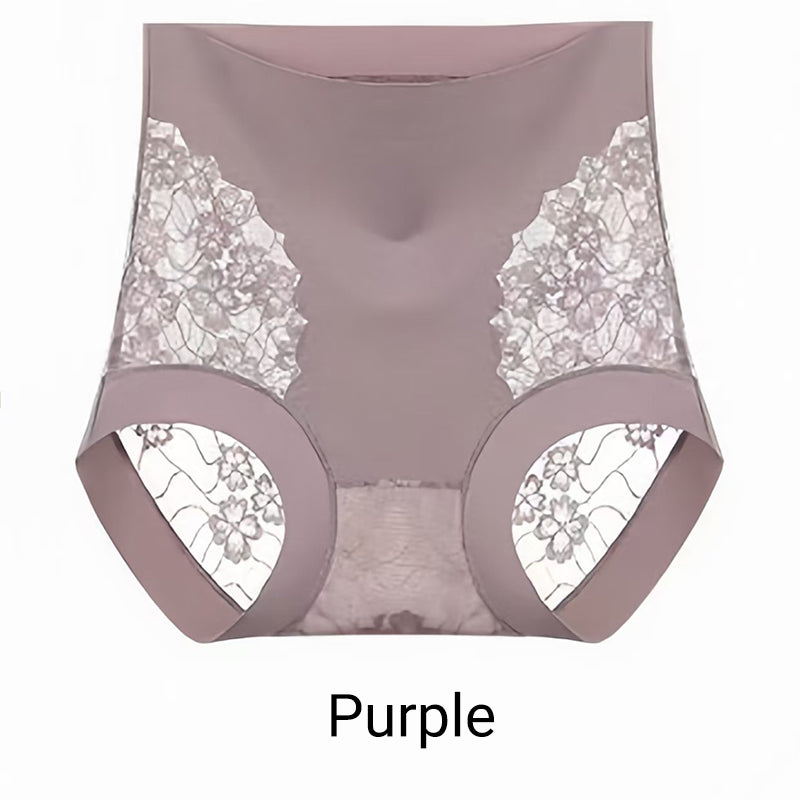 🔥2025 Hot Sale🔥Seamless High Waist Lace Panties for Women
