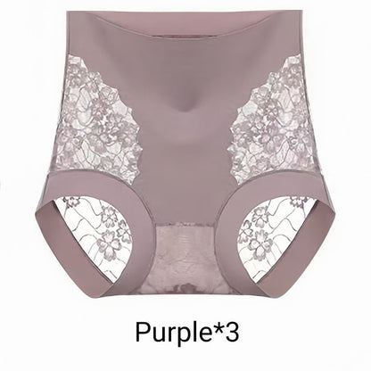 🔥2025 Hot Sale🔥Seamless High Waist Lace Panties for Women