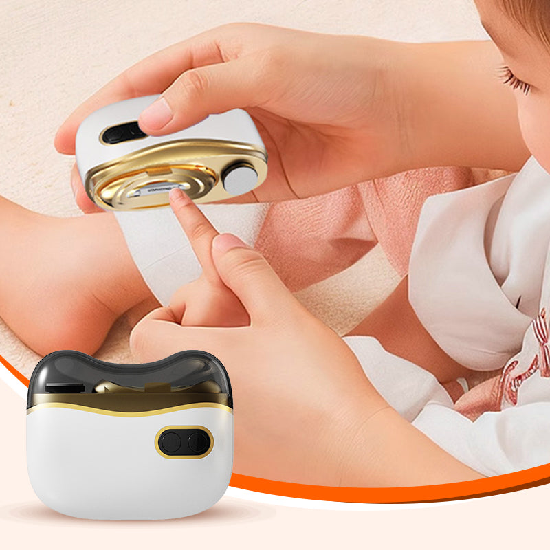 🔥 LAST DAY PROMOTION - 50%OFF 🔥💅2-in-1 Electric Nail Clipper & Polisher