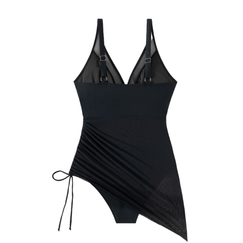 💥Last Day Special Sale 49% OFF💃Slimming Mesh Sheer Sarong Wraps Swimsuit