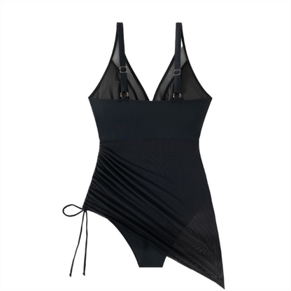 💥Last Day Special Sale 49% OFF💃Slimming Mesh Sheer Sarong Wraps Swimsuit