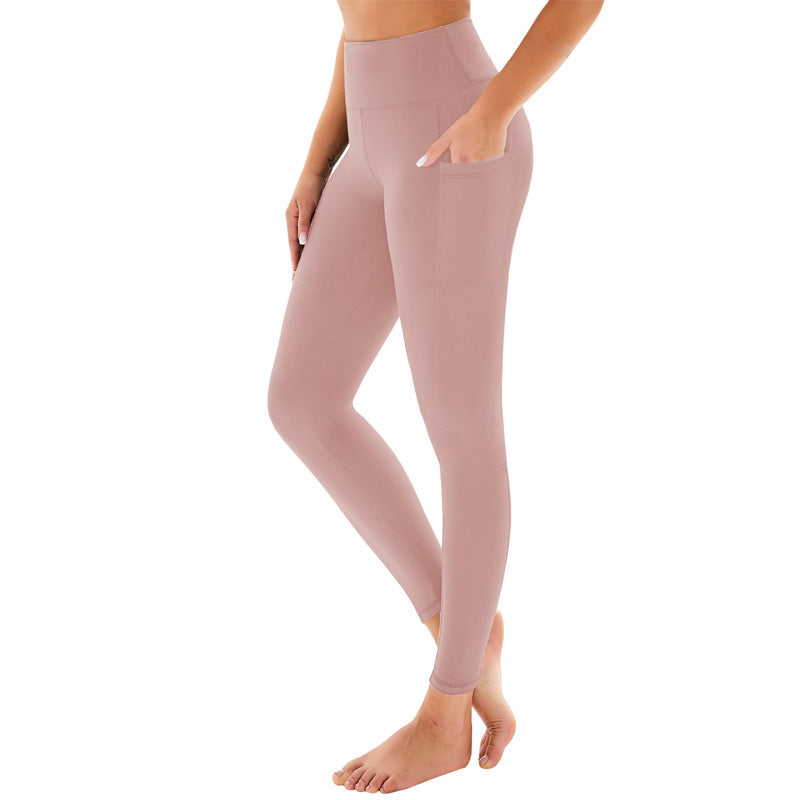 💕2025 HOT SALE 50% OFF🌸High-Waisted Butt Lifting Tummy Control Shaping Training Leggings with Side Pocket