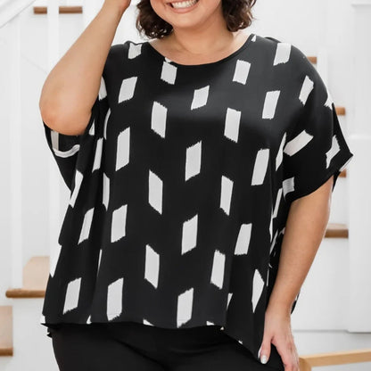 Women’s Scoop Neck Oversized Top