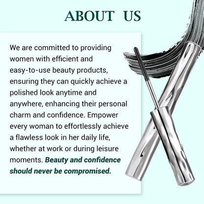 ✨LAST DAY BUY 1 GET 1 FREE!!✨Ultimate Waterproof & Sweatproof Lengthening & Curling Mascara👁️8