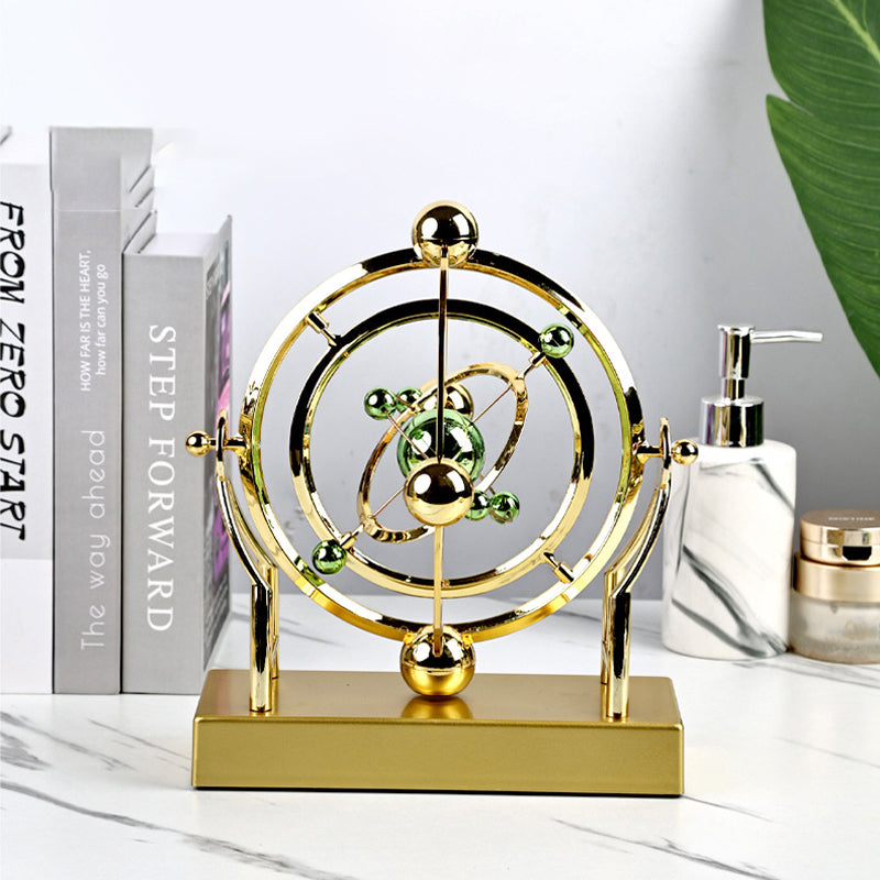 🎅 Saint's Day Exclusive Offer! 50% Off ✨ Click and ApplyCelestial Orbit Perpetual Motion Pendulum - Creative Home Rotary Decoration