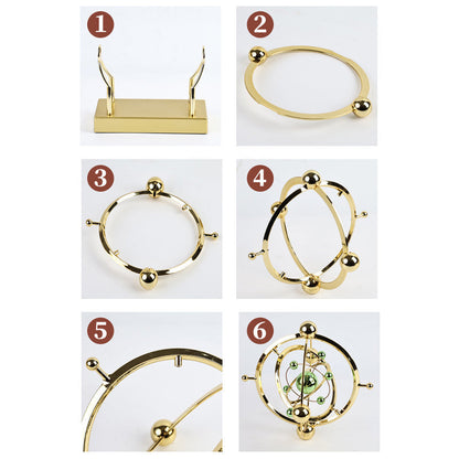🎅 Saint's Day Exclusive Offer! 50% Off ✨ Click and ApplyCelestial Orbit Perpetual Motion Pendulum - Creative Home Rotary Decoration