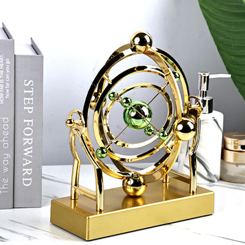 🎅 Saint's Day Exclusive Offer! 50% Off ✨ Click and ApplyCelestial Orbit Perpetual Motion Pendulum - Creative Home Rotary Decoration