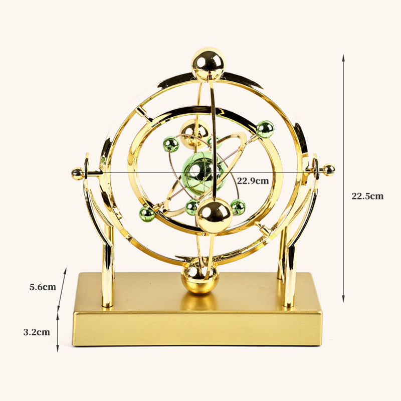 🎅 Saint's Day Exclusive Offer! 50% Off ✨ Click and ApplyCelestial Orbit Perpetual Motion Pendulum - Creative Home Rotary Decoration