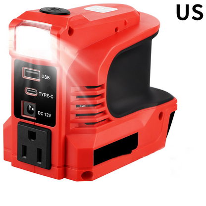 🔥Compact DC to AC Inverter - Suitable for cars, motorhomes, outdoor use, and summer houses