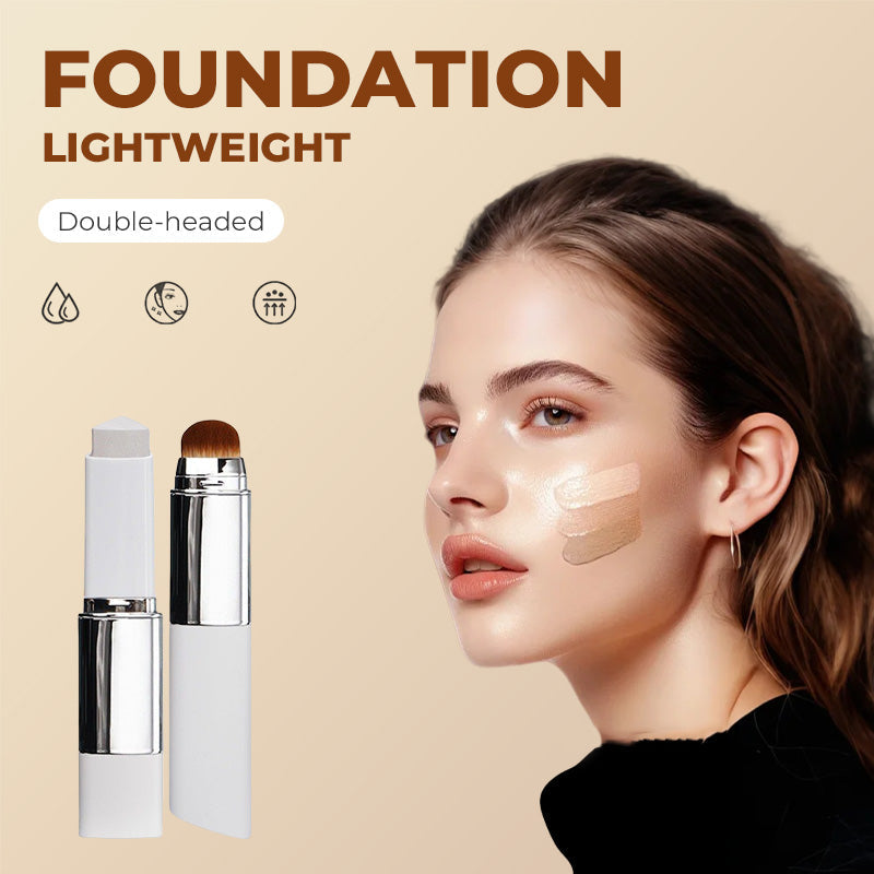 LAST DAY - BUY 1 GET 1 FREE💜Double-headed Lightweight Foundation Stick