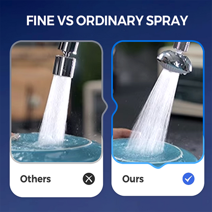 🚰 360° draaibare drukverhoger voor de kraan — Geen spatten meer💦