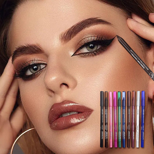 💗 LAST DAY PROMOTION - 50%OFF💗2025 new beauty favorite💕10 Colored Eyeliner Gel Pens
