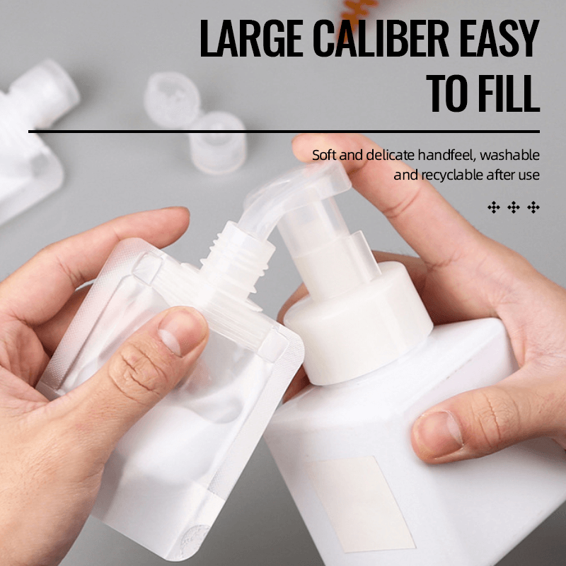 (🎁Get a £3 discount on your first purchase ) Portable Travel Fluid Makeup Packing Bag(10 Pcs）