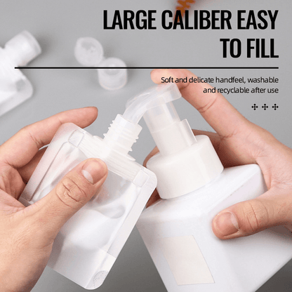 (🎁Get a £3 discount on your first purchase ) Portable Travel Fluid Makeup Packing Bag(10 Pcs）