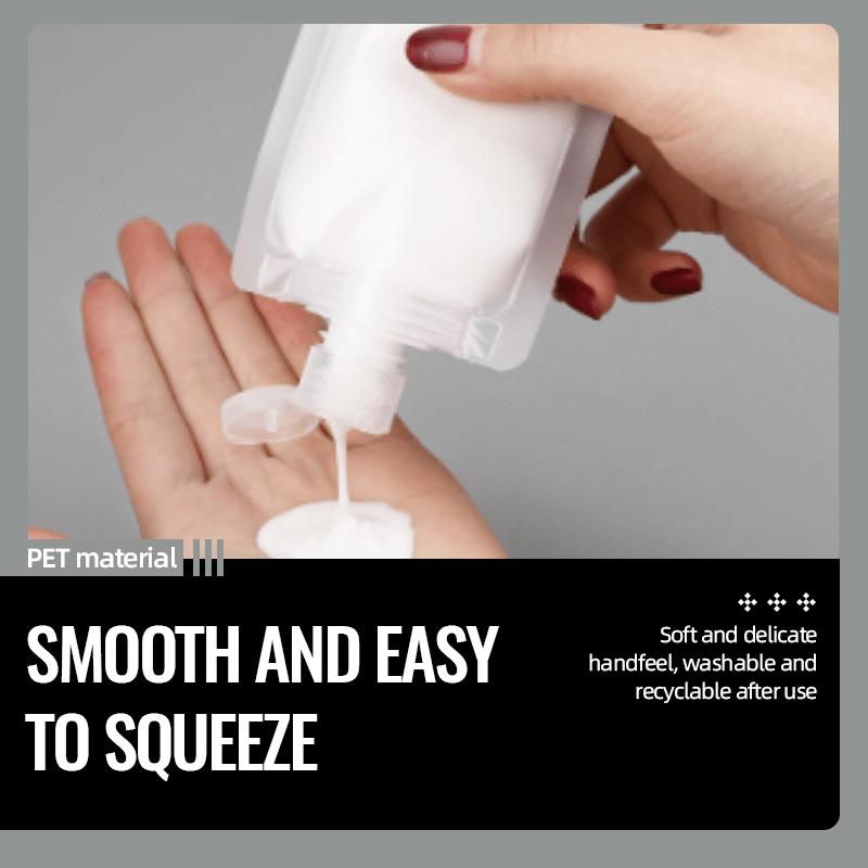 (🎁Get a £3 discount on your first purchase ) Portable Travel Fluid Makeup Packing Bag(10 Pcs）