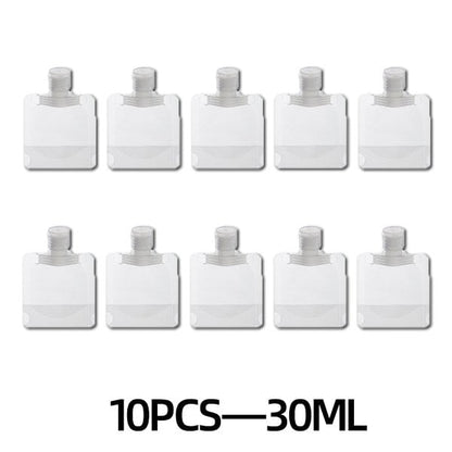 (🎁Get a £3 discount on your first purchase ) Portable Travel Fluid Makeup Packing Bag(10 Pcs）