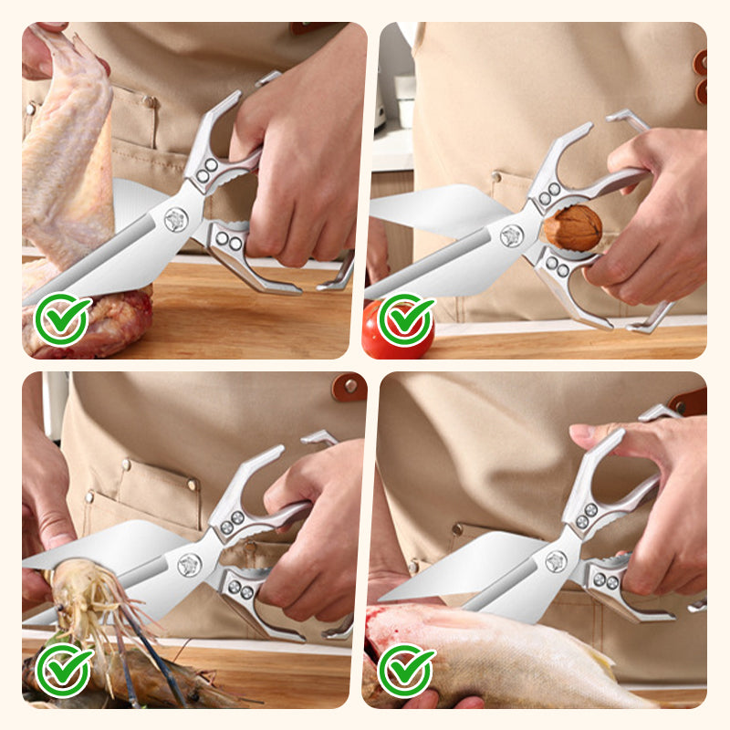 🔥Last Day Sale 49%OFF🔥Multifunctional Heavy-Duty Kitchen Shears
