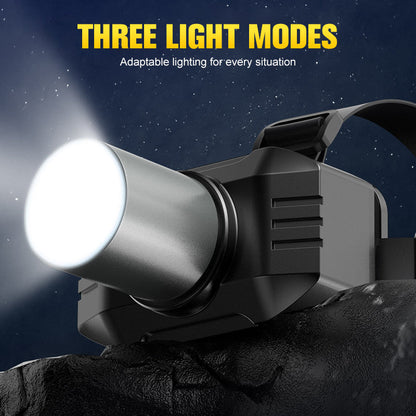🔥Hot Sale(50% OFF)🔥Bright Outdoor Rechargeable LED Headlamp