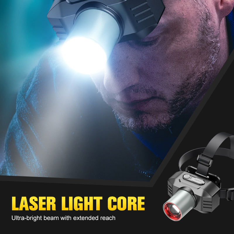 🔥Hot Sale(50% OFF)🔥Bright Outdoor Rechargeable LED Headlamp