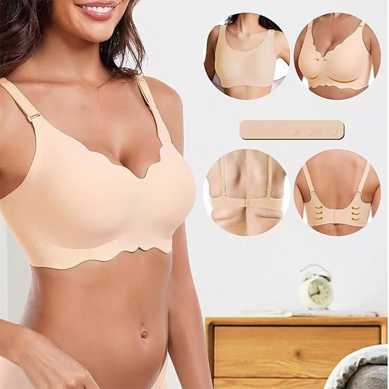 ✨ Deep V-neck Push-up Bra ✨ | Without underwire & seams for invisible comfort