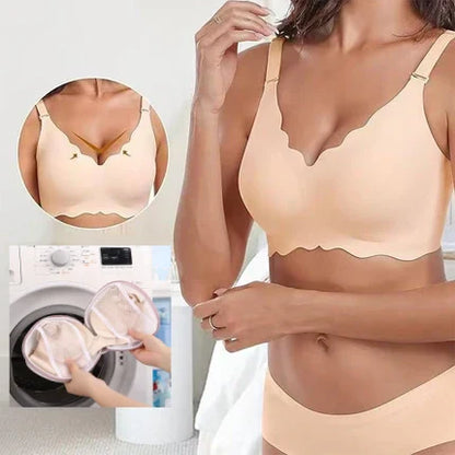 ✨ Deep V-neck Push-up Bra ✨ | Without underwire & seams for invisible comfort