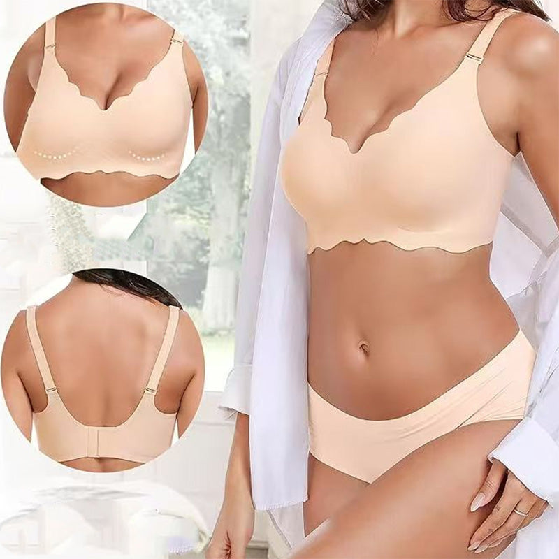 ✨ Deep V-neck Push-up Bra ✨ | Without underwire & seams for invisible comfort