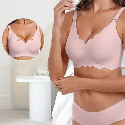 ✨ Deep V-neck Push-up Bra ✨ | Without underwire & seams for invisible comfort